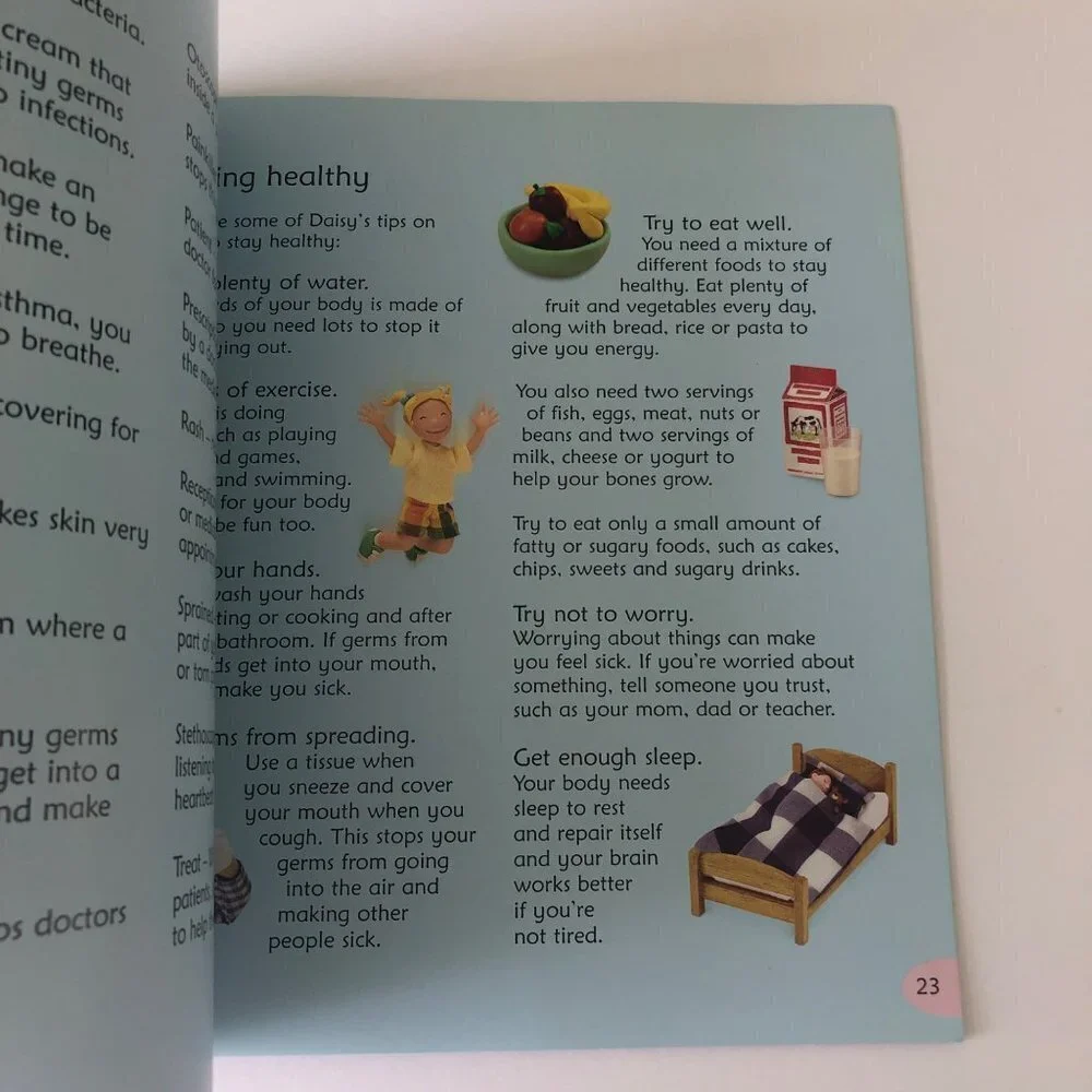 Usborn Lot of Books Vicky Vet‎ Daisy Doctor Tessa Teacher Soft Cover Large Learn